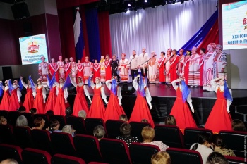 В Дудинке завершился фестиваль военно-патриотической песни